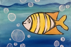 Fish Kid's Painting